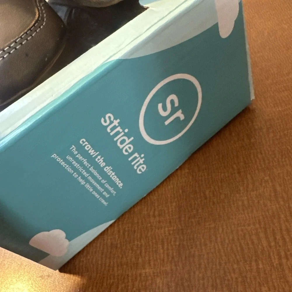 Stride Rite PW Ryker Brown Boots  Baby 3M New In Box‎